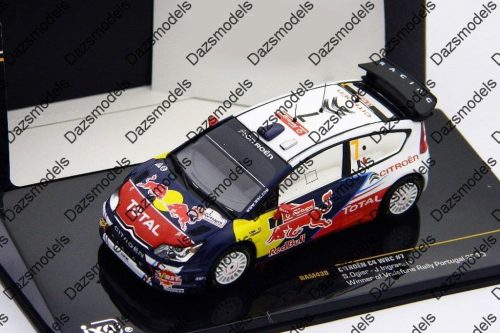 Ixo citroen c4 wrc rally portugal 2010 s.ogier ram430