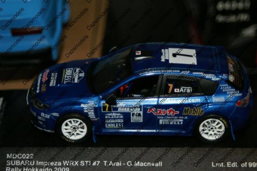 IxoCodeModelCar.comSubaruImprezaSTIRallyHokkaidoAraiMDC