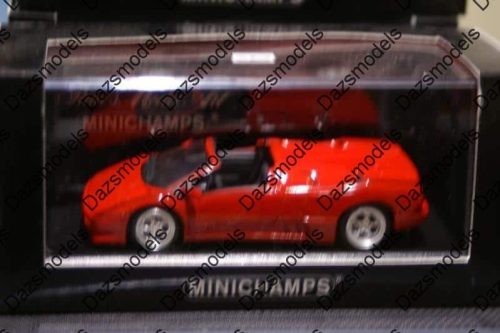 Minichamps lamborghini diablo roadster 1994 red 103580
