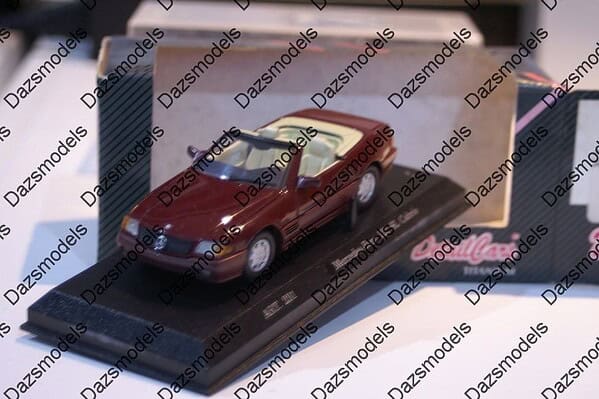 DetailCarsMercedesSLCabrioMaroonin:scaleART