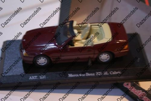 DetailCarsMercedesSLCabrioMaroonin:scaleART