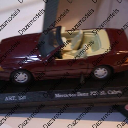 DetailCarsMercedesSLCabrioMaroonin:scaleART