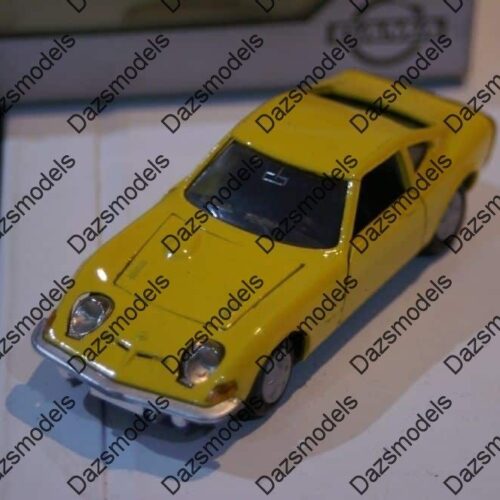 Gama opel gt yellow in 1:43 scale 1129