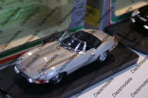 Model box jaguar e spyder guida sx silver 1:43 diecast 8460
