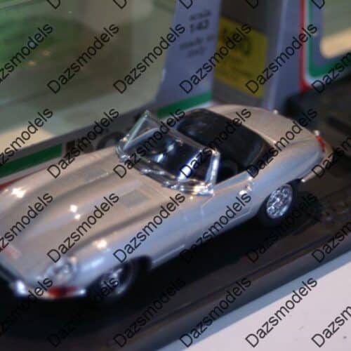 Model Box Jaguar E Spyder Guida Sx Silver 1:43 Diecast 8460