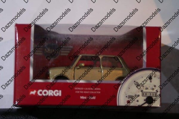 Corgi Mini CC82219 Gold 1:36 scale classic version