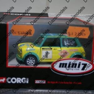 Corgi mini cc82232 miglia mini se7en racing club chris lewis 1:36