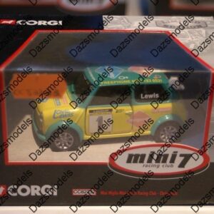 Corgi mini cc82232 miglia mini se7en racing club chris lewis 1:36