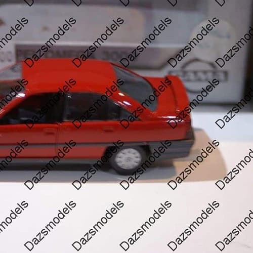 Gama opel omega carlton gsi red 1131 in 1:43 scale