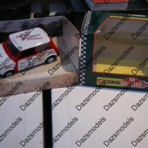Corgi mini 04426 mini mania 1998 / 99 mintex rally championship