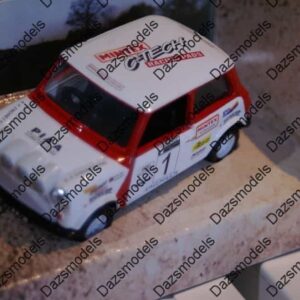 Corgi mini 04426 mini mania 1998 / 99 mintex rally championship