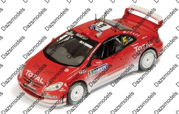 Ixo peugeot 307 wrc rally finland 2004 m.gronholm - ram186