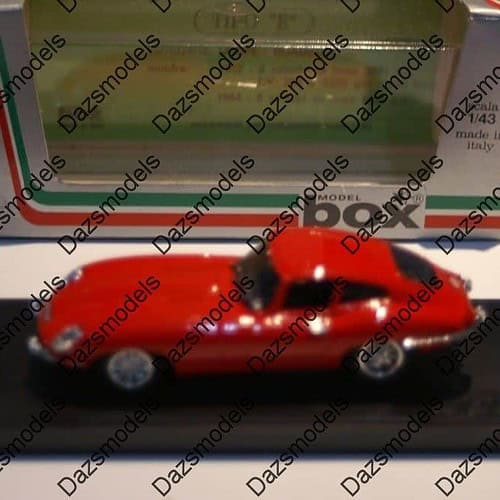 ModelBoxJaguarESpyderHarTopRed:Diecast