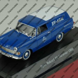 Starline opel rekord p2 caravan 1960 bv-aral in 1:43 scale 9581999560627