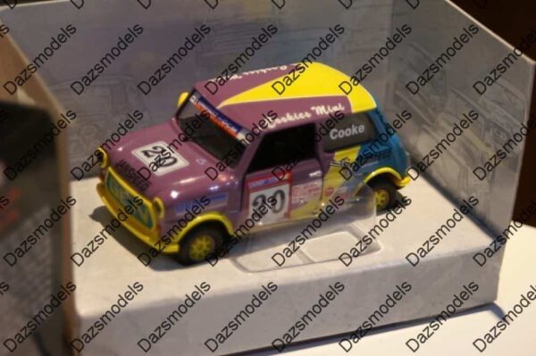 Corgi mini cc82255 miglia mini se7en racing genny cooke in 1:36