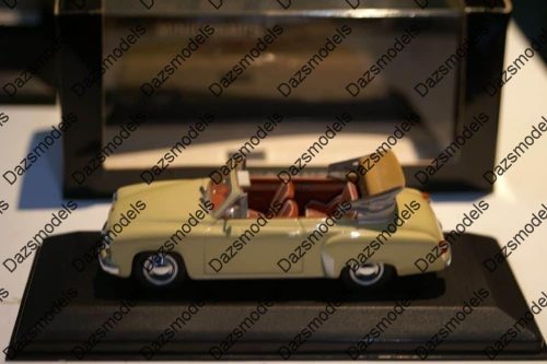 Minichamps wartburg 311/2 cabriolet 430 015930 1:43 diecast